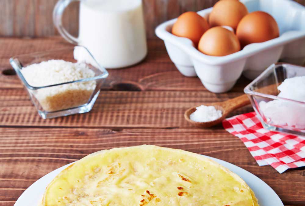 Crêpes sin gluten