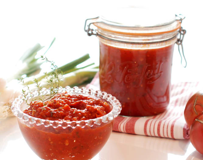 SALSA DE TOMATE ESTILO ITALIANO