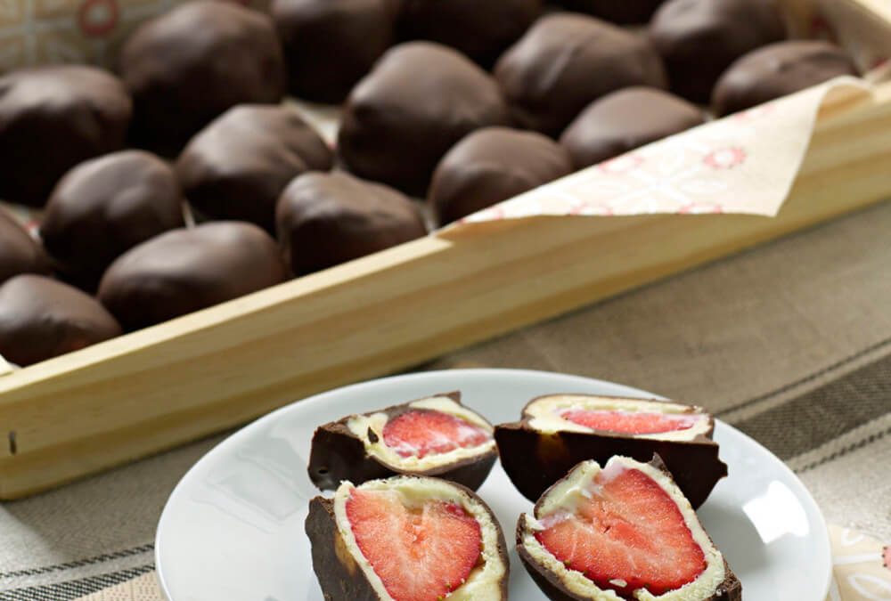 BOMBONES DE FRESA