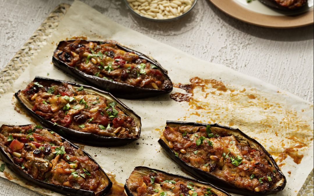 BERENJENAS RELLENAS IMAM BAYILDI- TURQUÍA