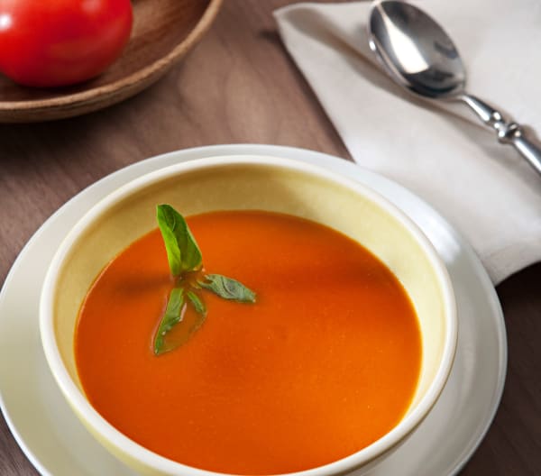 Crema ligera de tomate