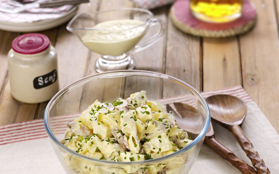 Ensalada alemana de papas