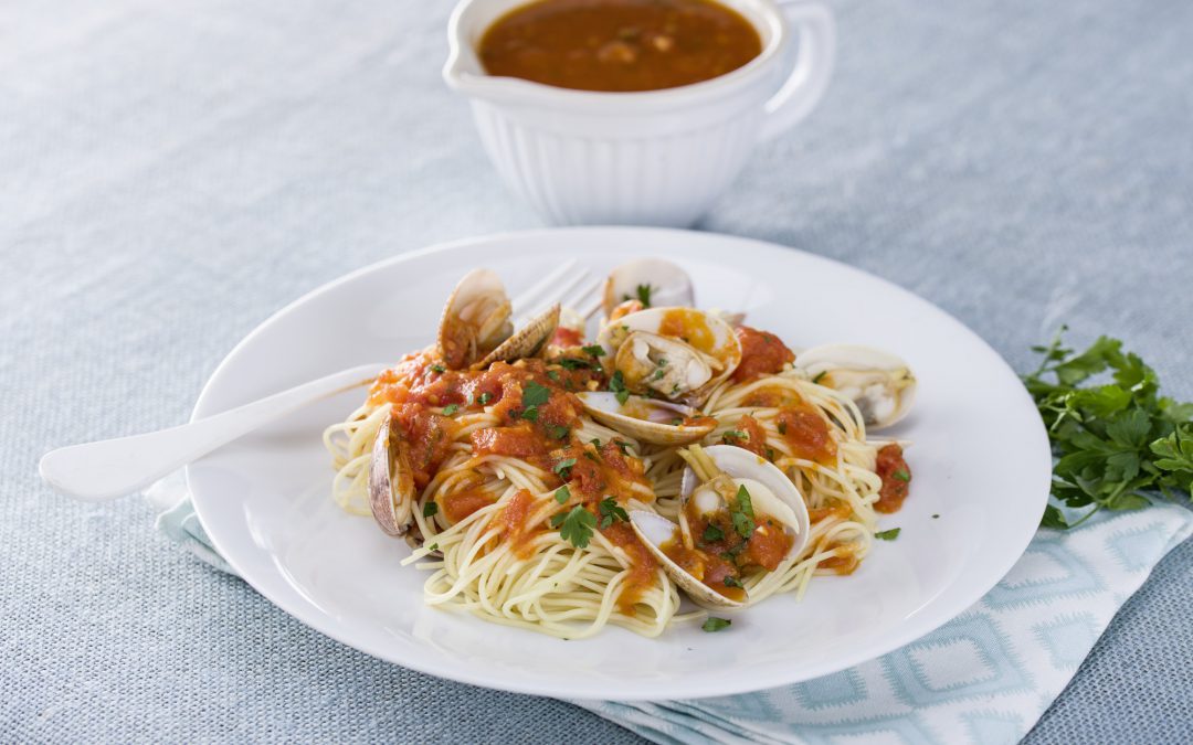 Espaguetti  a la vóngole