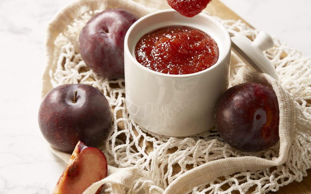 Mermelada de ciruela y manzana al aroma de canela