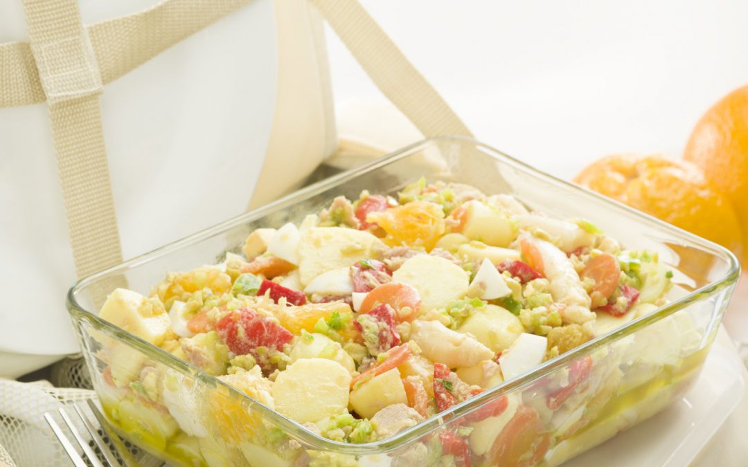 ENSALADA CAMPERA CON NARANJA