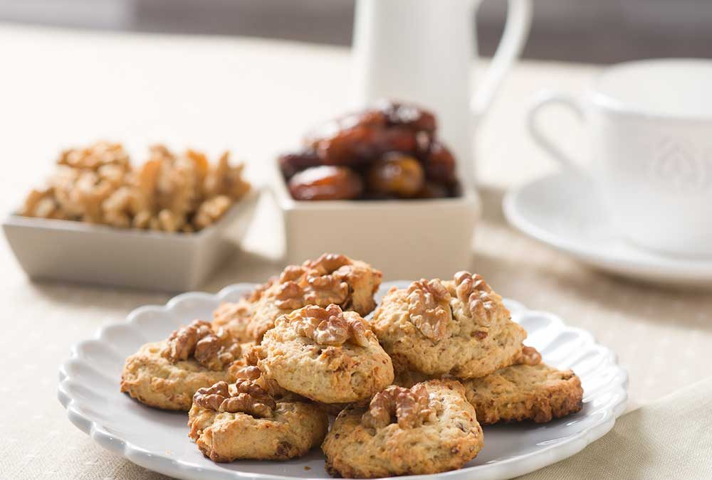 Cookies DE DÁTILES, CAFÉ Y NUECES