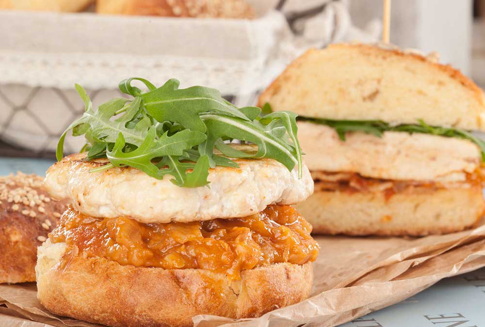 HAMBURGUESA DE POLLO